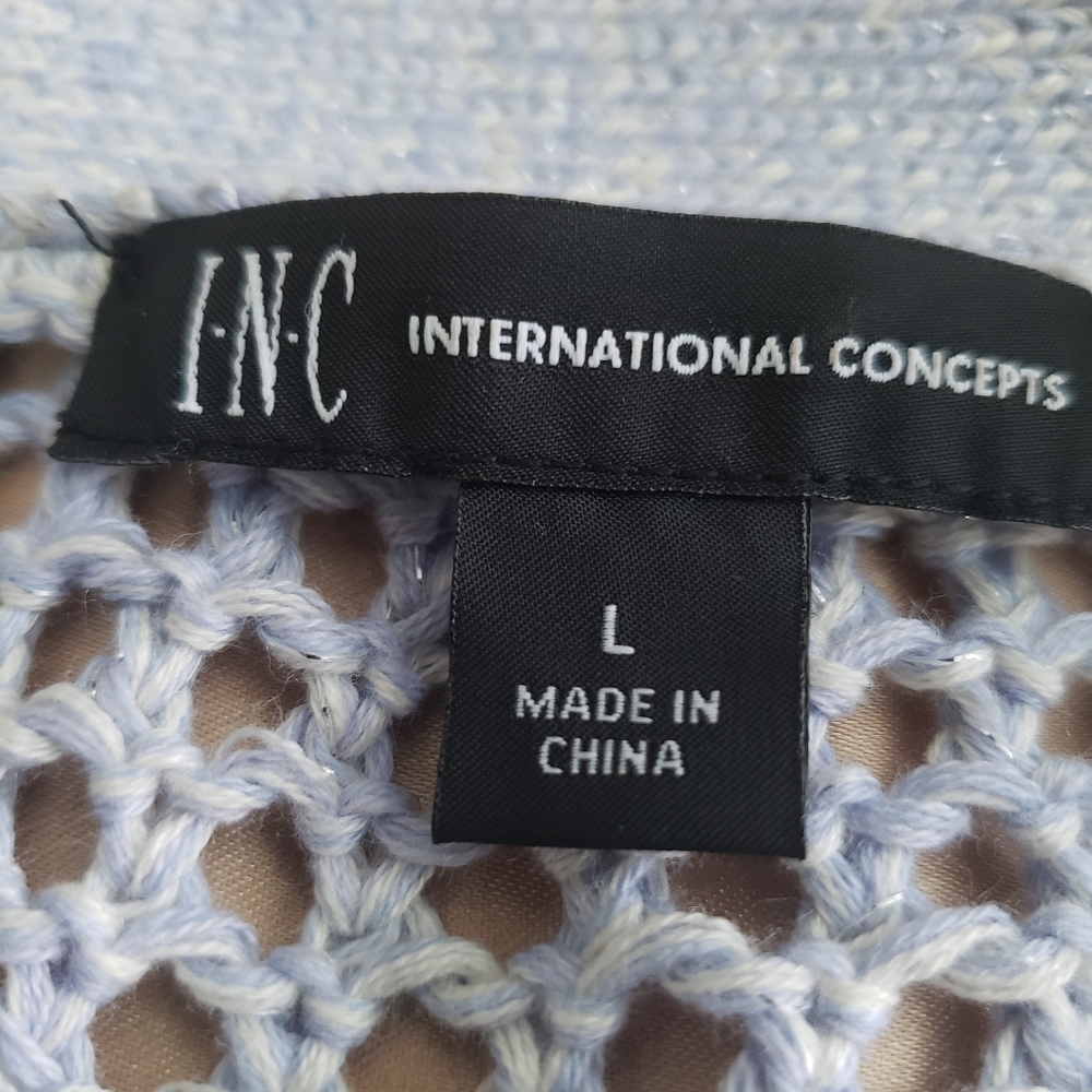 Blue gradient cardigan